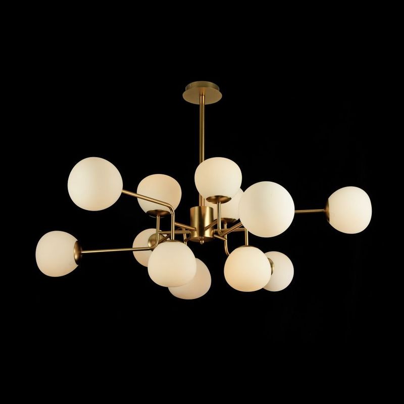 Люстра подвесная Maytoni MOD221-PL-12-G