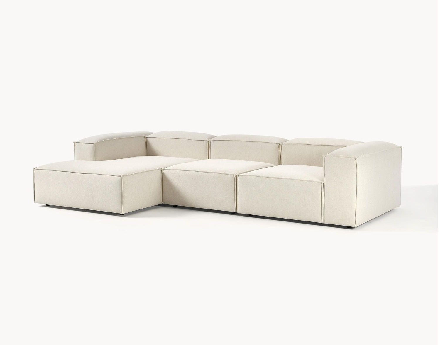 Диван TREND set 6 R 327х180х72 бежевого цвета